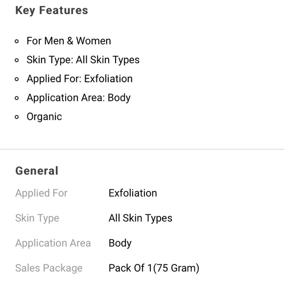 NEW โจ White Leaf Tan Dead Skin Removal Exfoliate Coffee + Walnut Modern Ayurveda - Picture 4 of 10